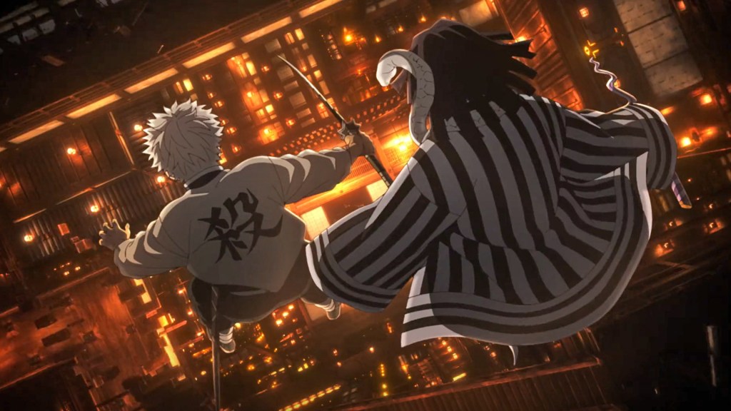 First Episode of Demon Slayer Hashira Training Arc is Finally Here 2 Wind and Serpert Hashira comes close to Infinity temple for the first time in Demon Slayer Hashira Training arc