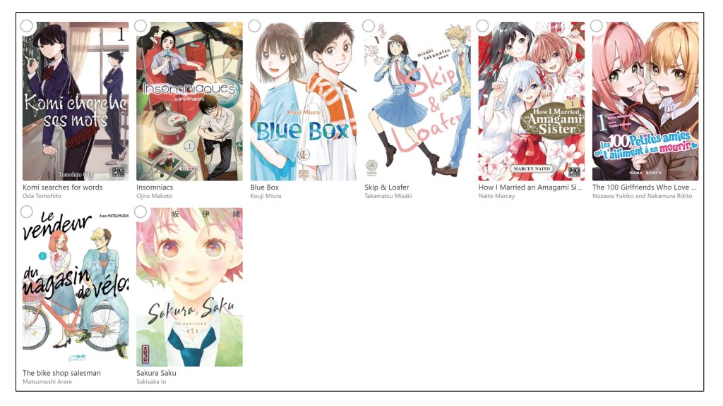 Les Daruma 2024Best Romance Manga
