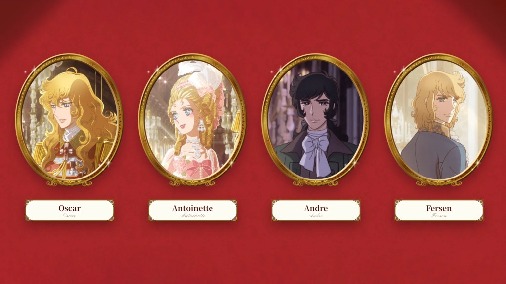 MAPPA's New Anime Movie Project "The Rose of Versailles" 4 The Rose of Versailles cast