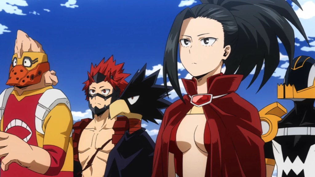 My Hero Academia manga end Kirishima and Momo