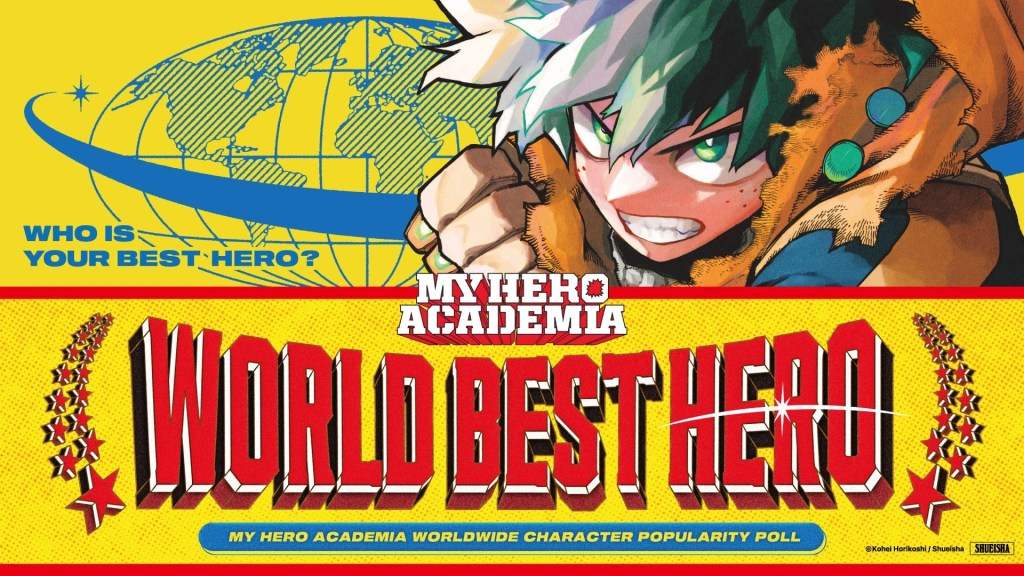 My Hero Academia popularity poll