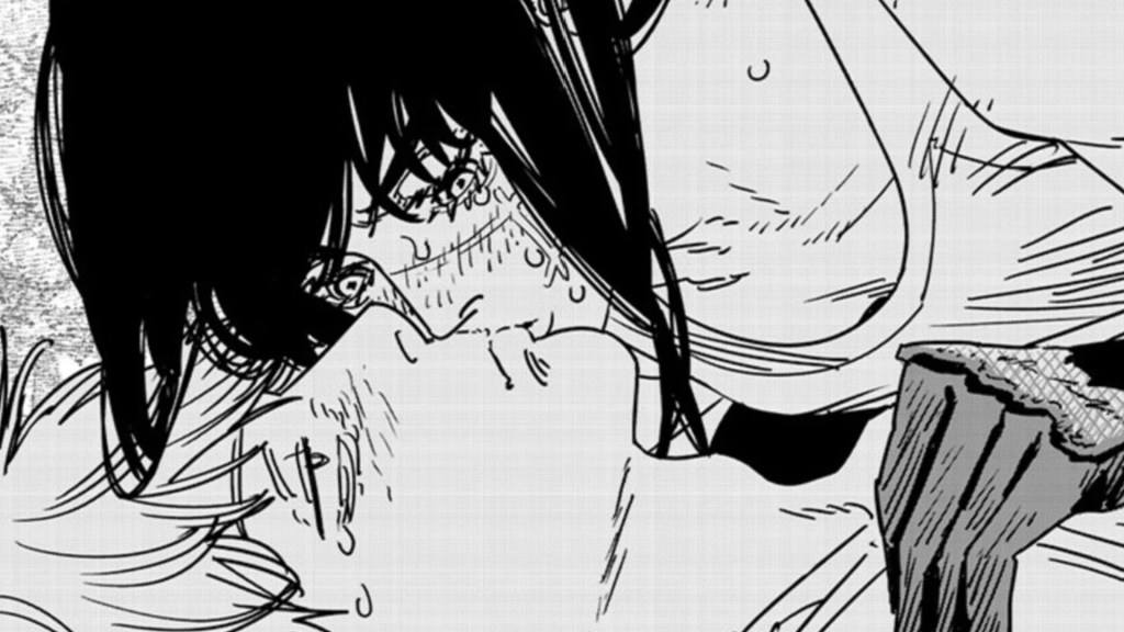 Denji's Shocking Moments in the Last Few Chapters of Chainsaw Man Manga 7 Denji Chainsaw Man Yoru