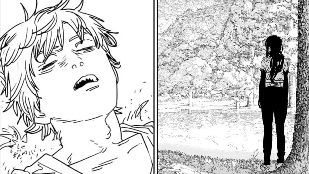 Denji's Shocking Moments in the Last Few Chapters of Chainsaw Man Manga 6 Denji Chainsaw Man Yoru Aging World
