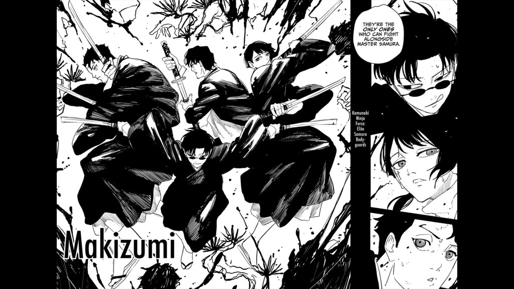 Kagurabachi Chapter 55 - Battle Heats Up As Hishaku Sorcerer Gains Ground Over Samura And Makizumi 4 Kagurabachi chapter 55 Makizumi