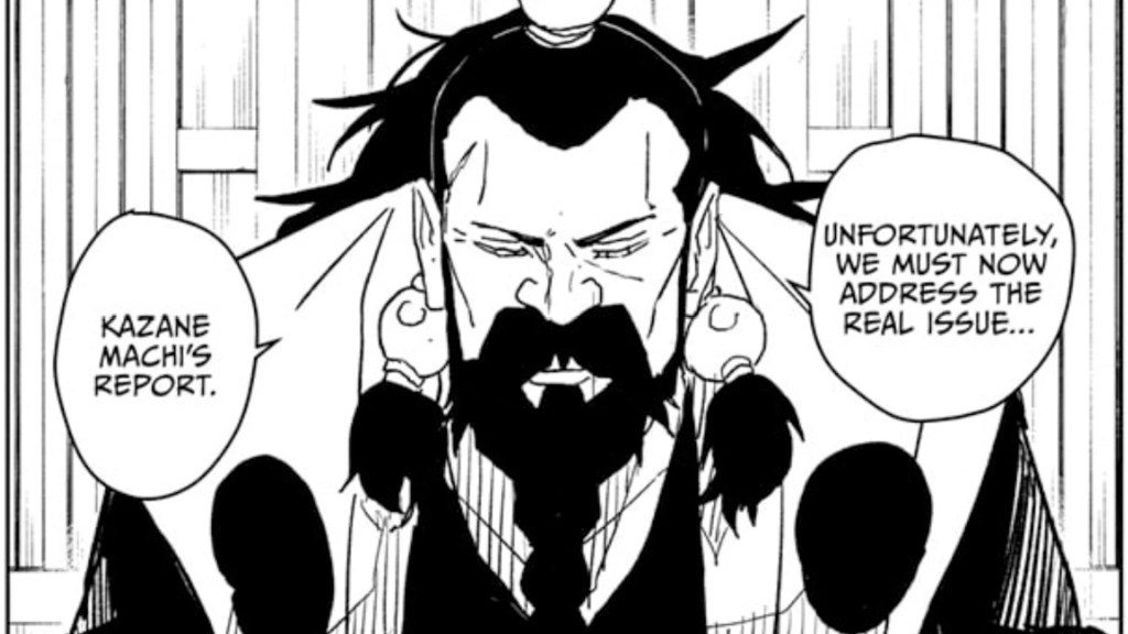 Investigating the Elite Fighters of Kamunabi and Their Roles in Kagurabachi 4 Kamunabi Kagurabachi leader 1