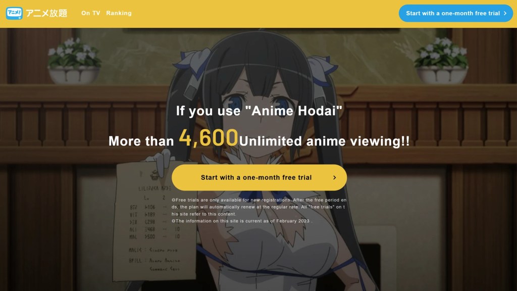 OTT Platforms Anime Hodai