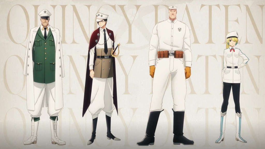 Bleach TYBW Part 4 Yhwach's Royal Guards Quincy Daten