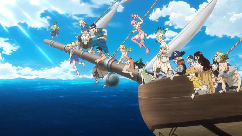 Dr. Stone: Science Future Ep 2 Explores How Vikings Used Sunstones for Sea Navigation 4 Dr. Stone: Science Future Ep 3 Senku in America