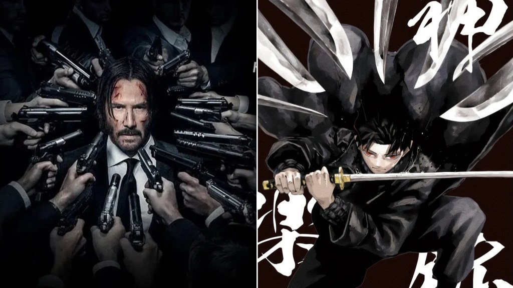 Hokazono Pulled Another John Wick Reference in Kagurabachi Chapter 65 3 Kagurabachi chapter 65 John Wick & Chihiro