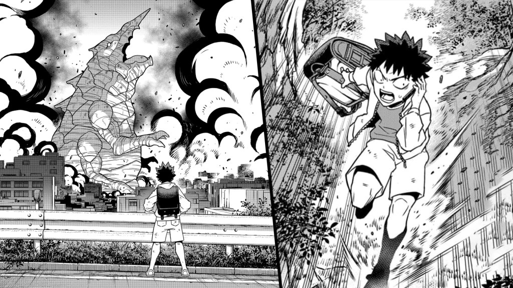 Kaiju No. 8 Chapter 120 Unleashes Kafka Hibino's Incredible Transformation 4 Kaiju No. 8 120 Kafka Hibino childhood