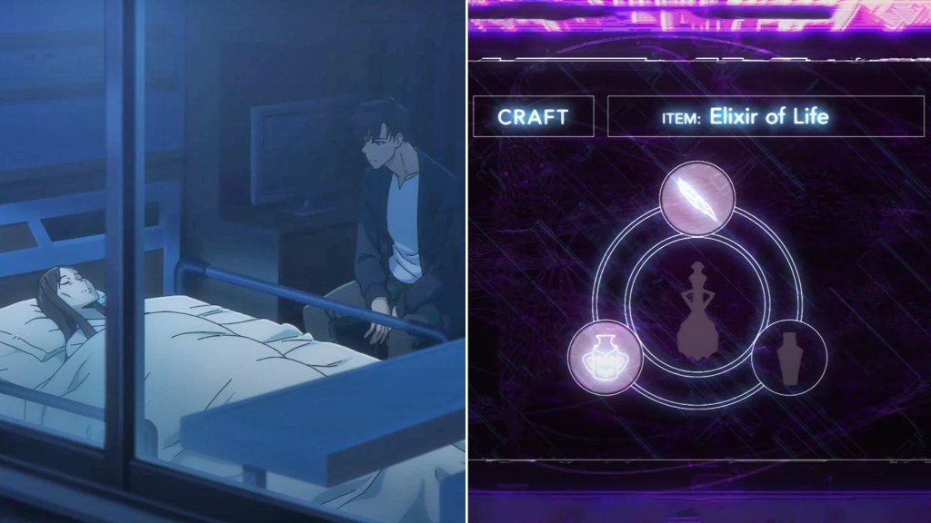 Solo leveling Season 2 Episode 4 Preview, Release Date and What to Expect 3 Solo Leveling Season 2 Episode 4 Sung Jinwoo's Mother in Eternal Slumber & Elixir of Life