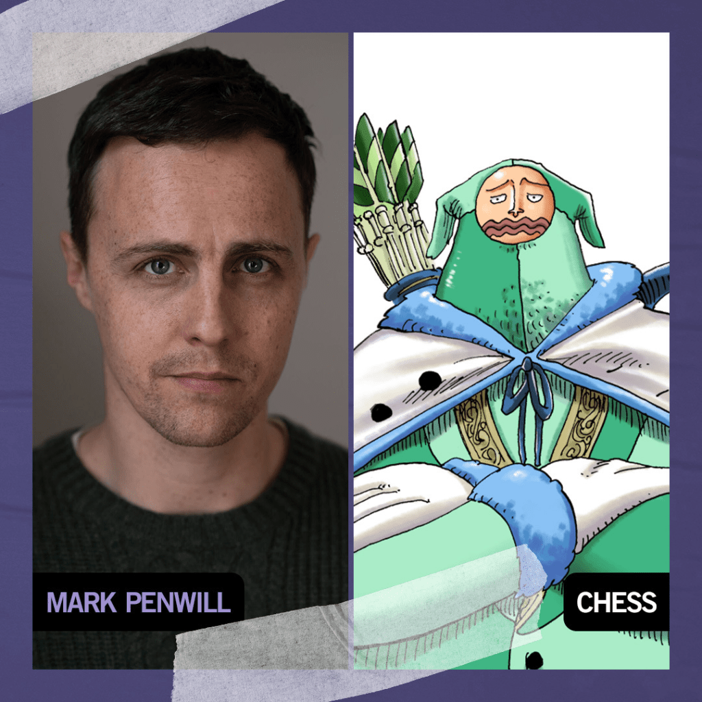 One Piece Live-Action cast
Mark Penwill as Chess