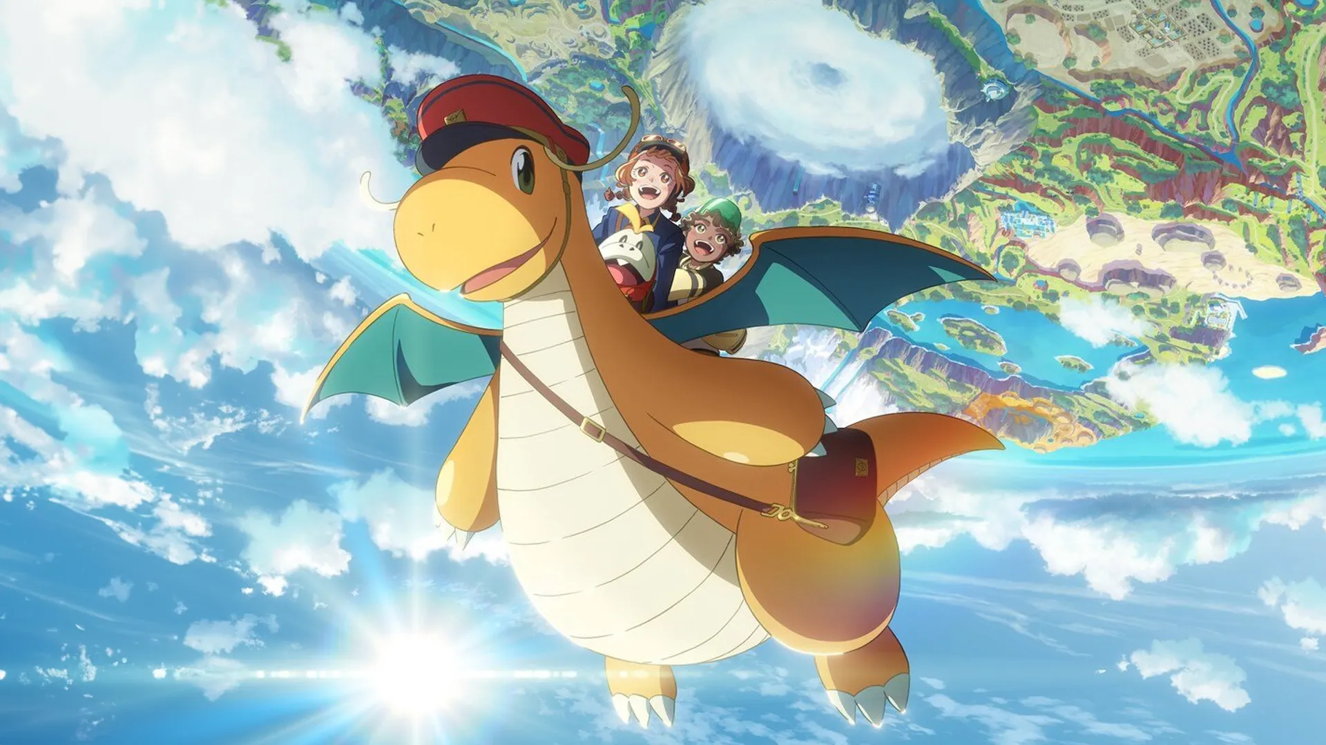 Dragonite and the Postman key visual