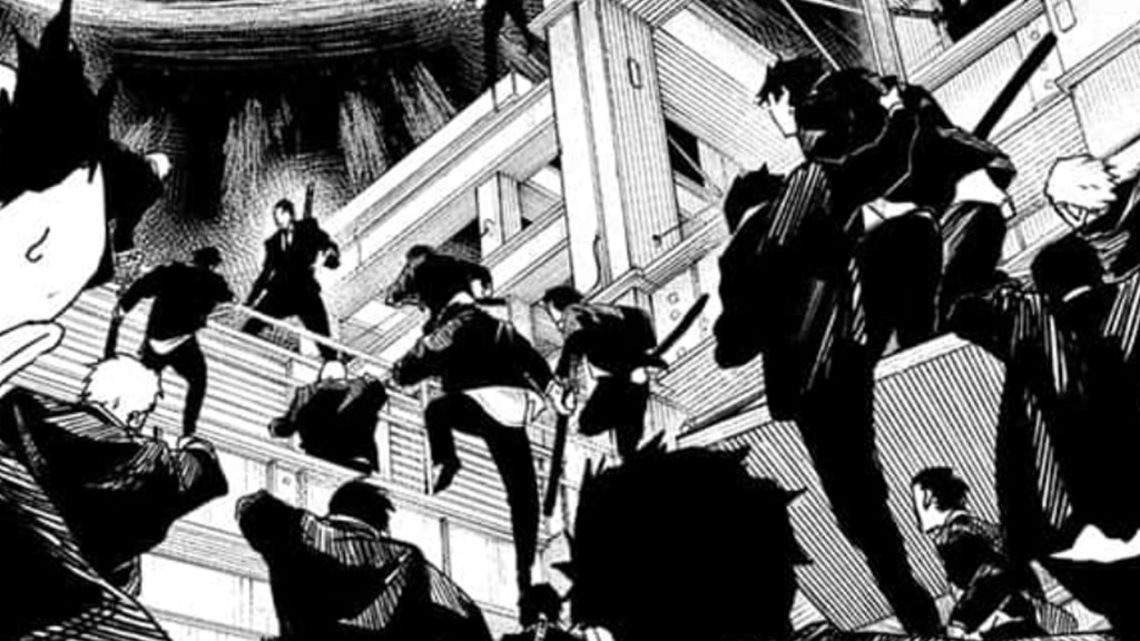 Iori Samura Unleashes Her Power for the First Time in Kagurabachi Chapter 69 2 Kagurabachi chapter 69 Hishaku thugs