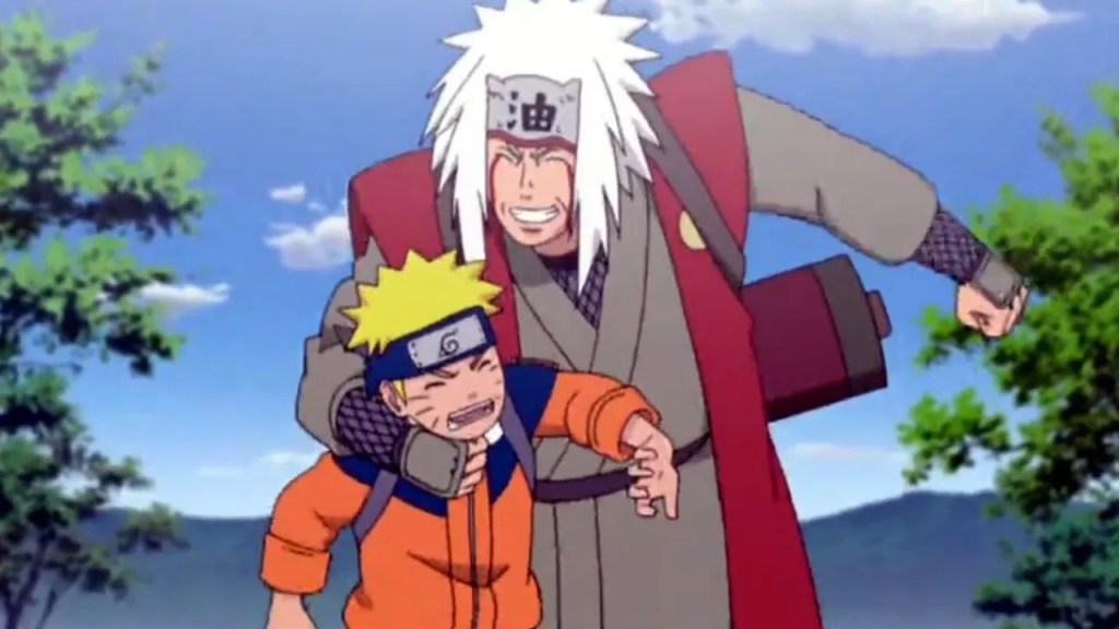 Anime Sensei Jiraiya from Naruto