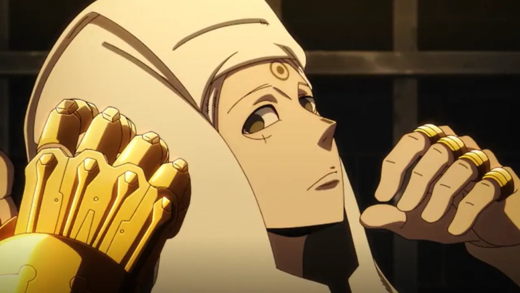 Fire Force Season 3 Ep 3 Gold White Clad