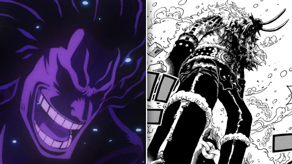 One Piece 1145 Brings Rocks D. Xebec Back Into the Spotlight 2 One Piece 1145 Rocks and Loki fight