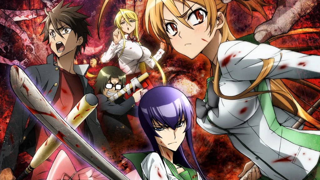 Post-Apocalyptic Anime High School of the Dead