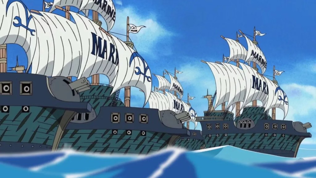 Vegapunk Marine Ships Sea Stone