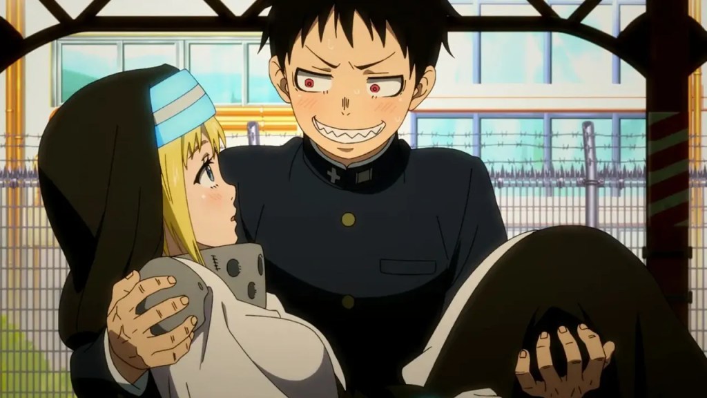 Shinra Kusakabe and Sister Iris Relation Fire Force