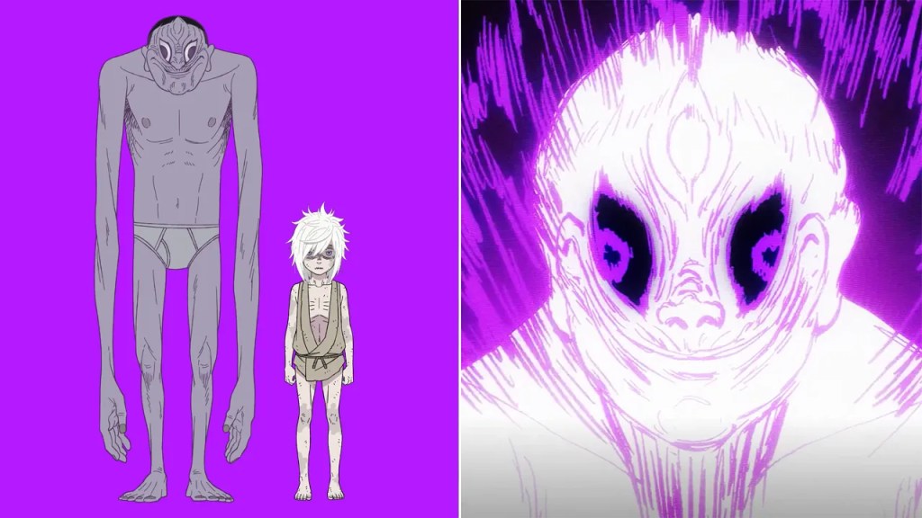 Evil Eye Dandadan kid form
