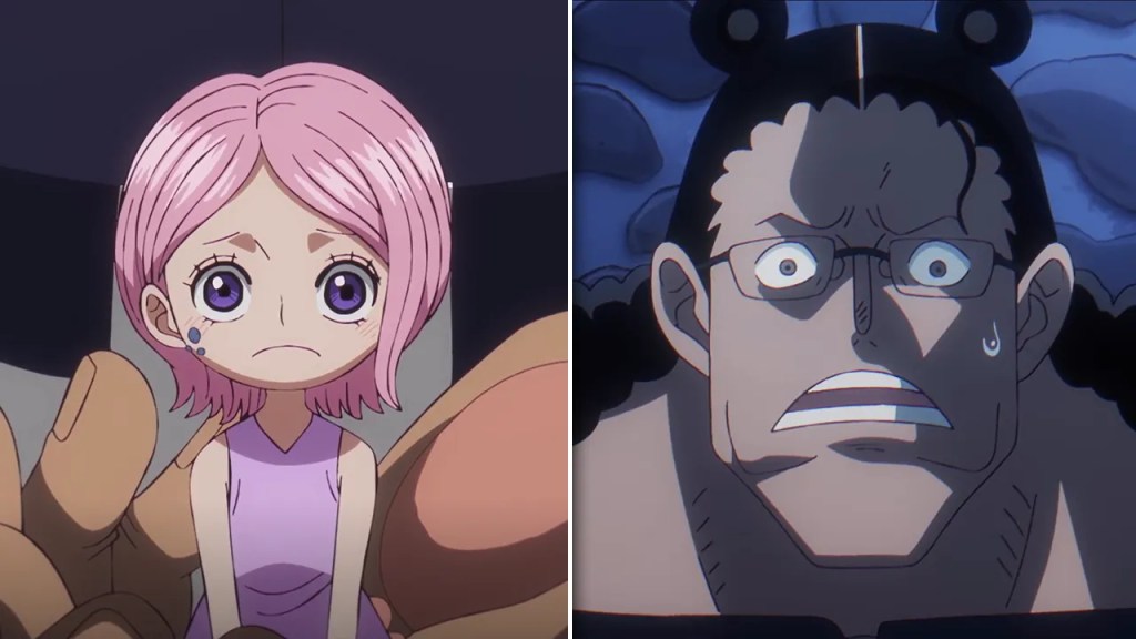 Sapphire Scales One Piece Bonney and Kuma