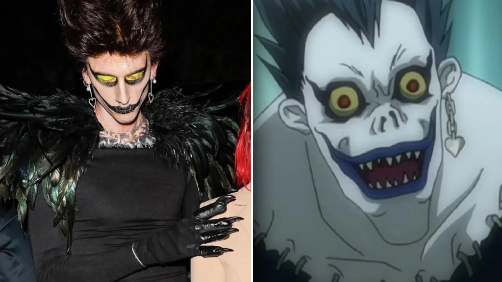 10 Celebs Who Slayed Anime Cosplay ft. Megan Thee Stallion 4 Celebs Anime Cosplay Machine Gun Kelly ryuk