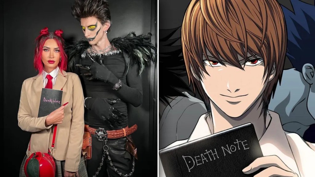 10 Celebs Who Slayed Anime Cosplay ft. Megan Thee Stallion 11 Celebs Anime Cosplay Megan Fox Light Yagami