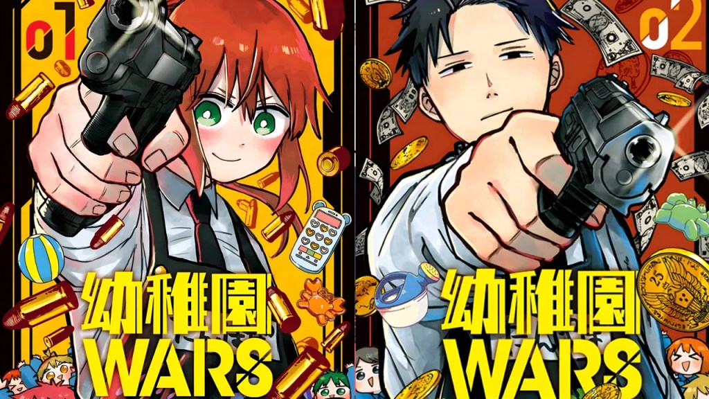 Les Daruma 2025 Winners and Nominees at Japan Expo 10 Les Daruma 2025 Kindergarten Wars manga