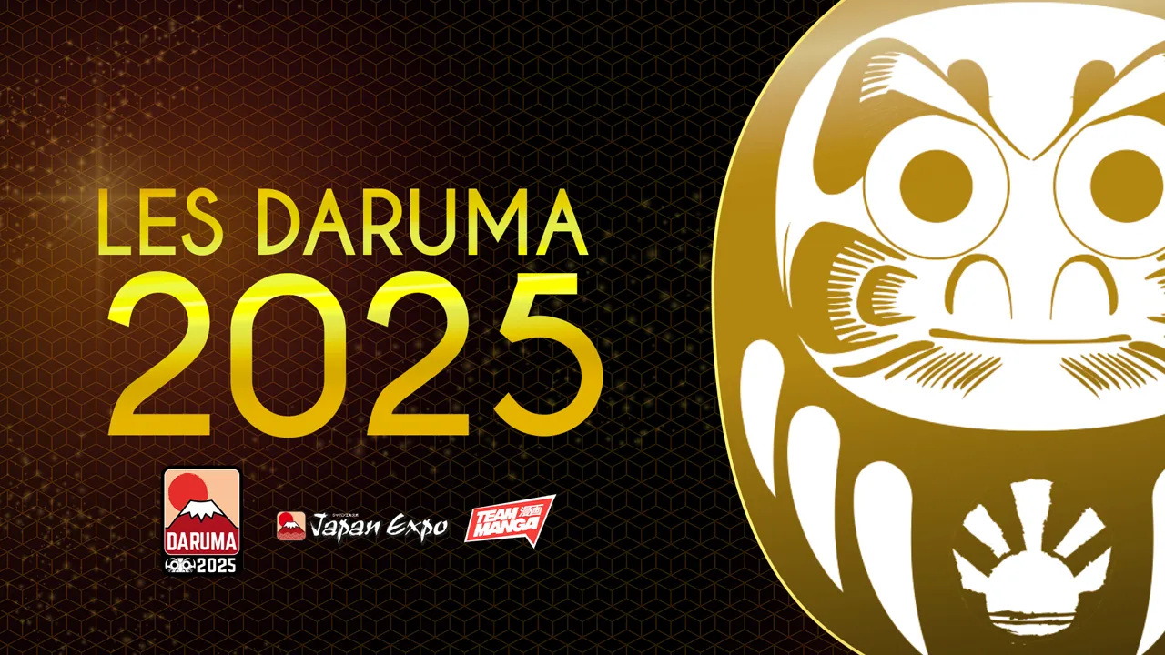 Les Daruma 2025 Winners and Nominees at Japan Expo 1 Les Daruma 2025 awards