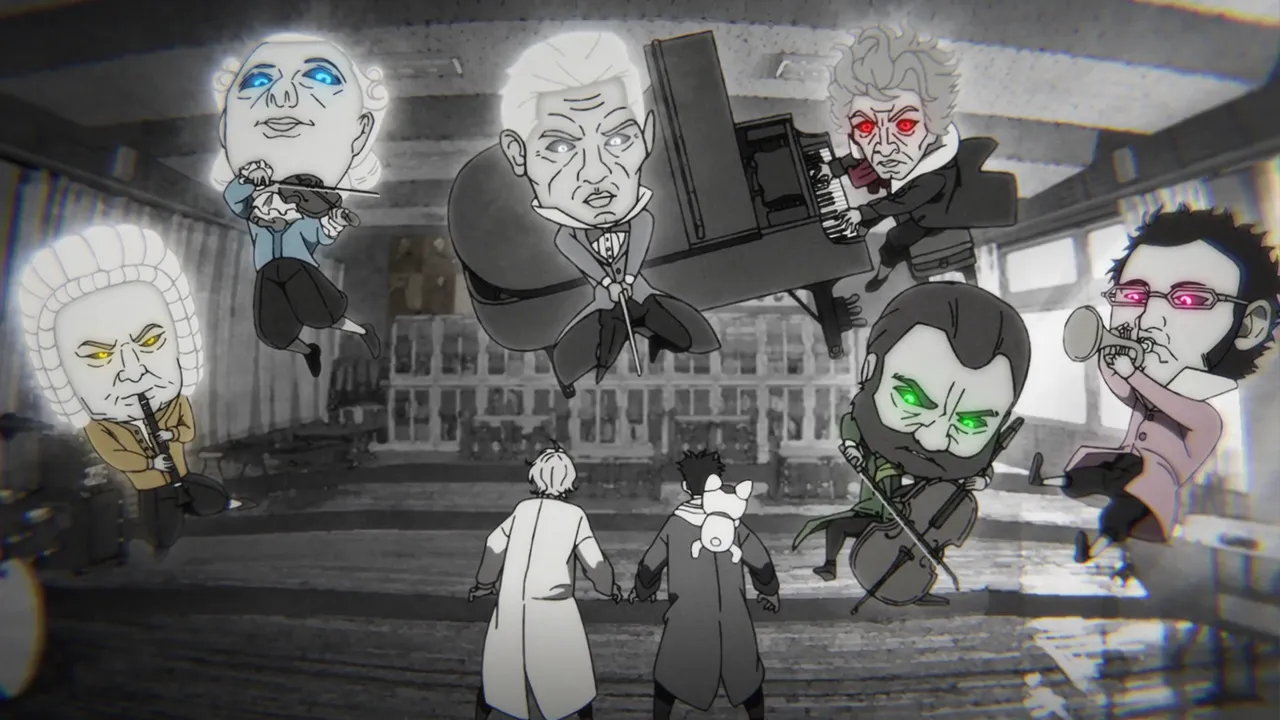 Beethoven in Dandadan! Meet All 6 Music Room Ghosts 1 6 Music Room Ghosts Dandadan