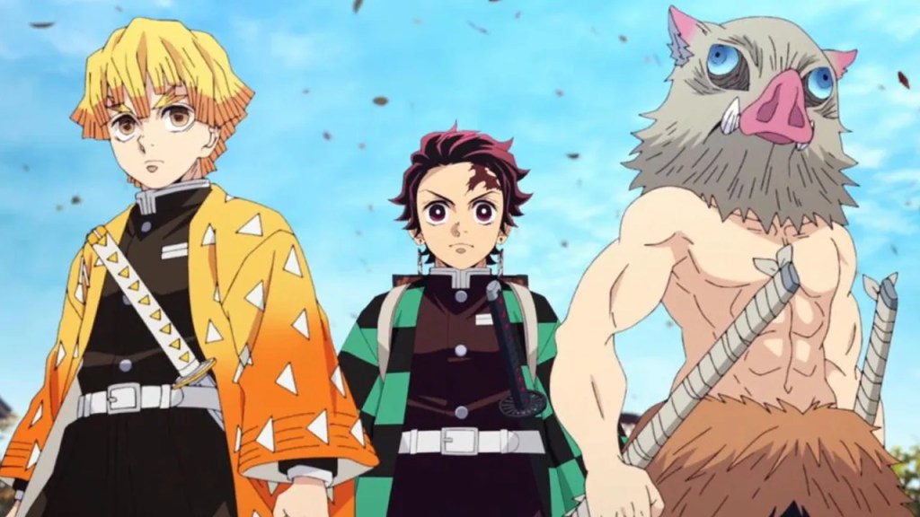 Unmatched Anime Trios That Redefined Bonds and Battles 4 Anime Trio Tanjiro, Zenitsu, and Inosuke