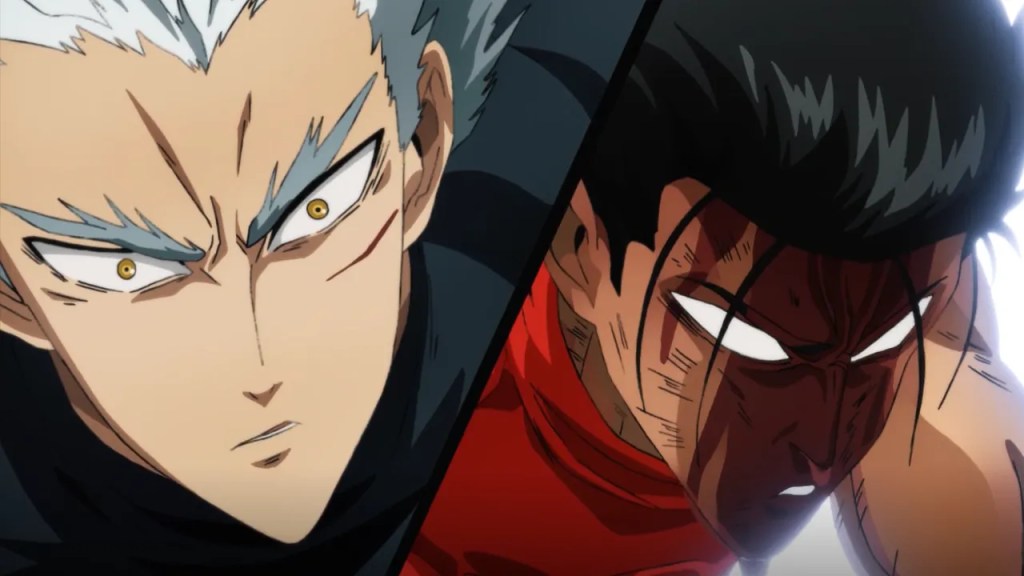 Garou vs Metal Bat One Punch Man