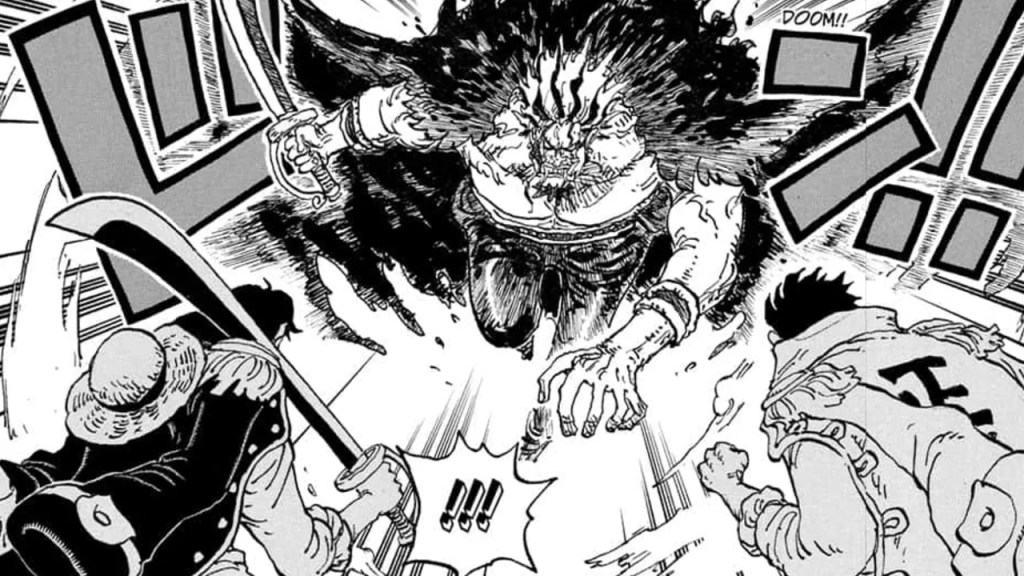 One Piece Chapter 1165 Garp and Roger vs Xebec