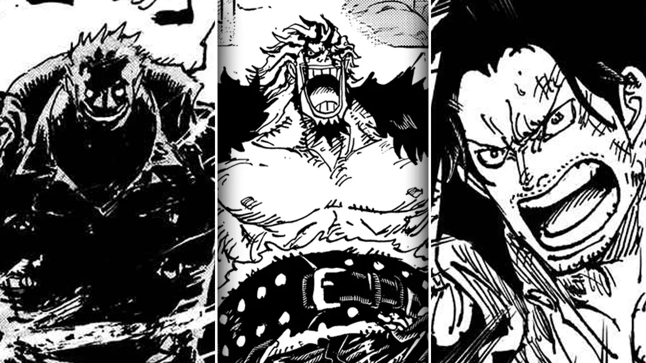 One Piece Chapter 1165 Rocks D Xebec vs Garp and Roger