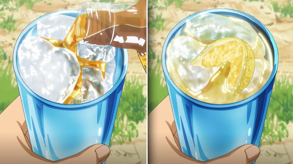 Mukohda's Whisky Highball Recipe and BBQ Feast in Campfire Cooking in Another World Season 2 Ep 8 3 Suntory Whisky Highball Cocktail Campfire Cooking in Another World with My Absurd Skill