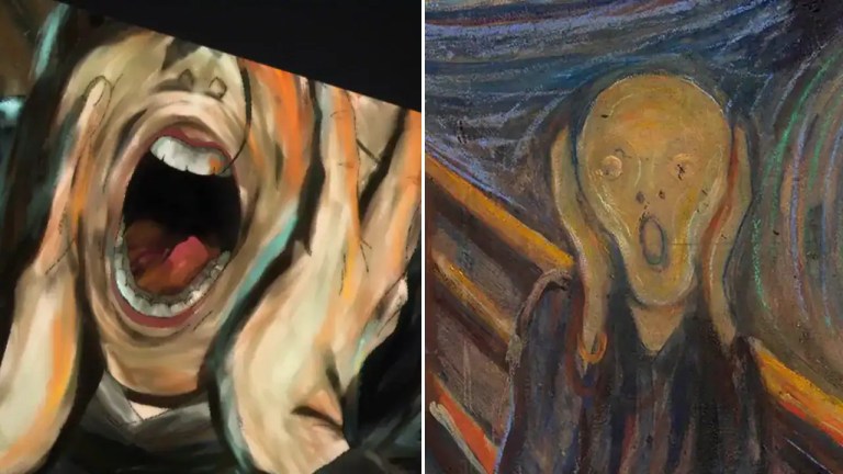 The Fine Art Screaming Inside JJK Season 3’s Opening Sequence 5 Fine Art Paintings JJK Culling Game The Scream